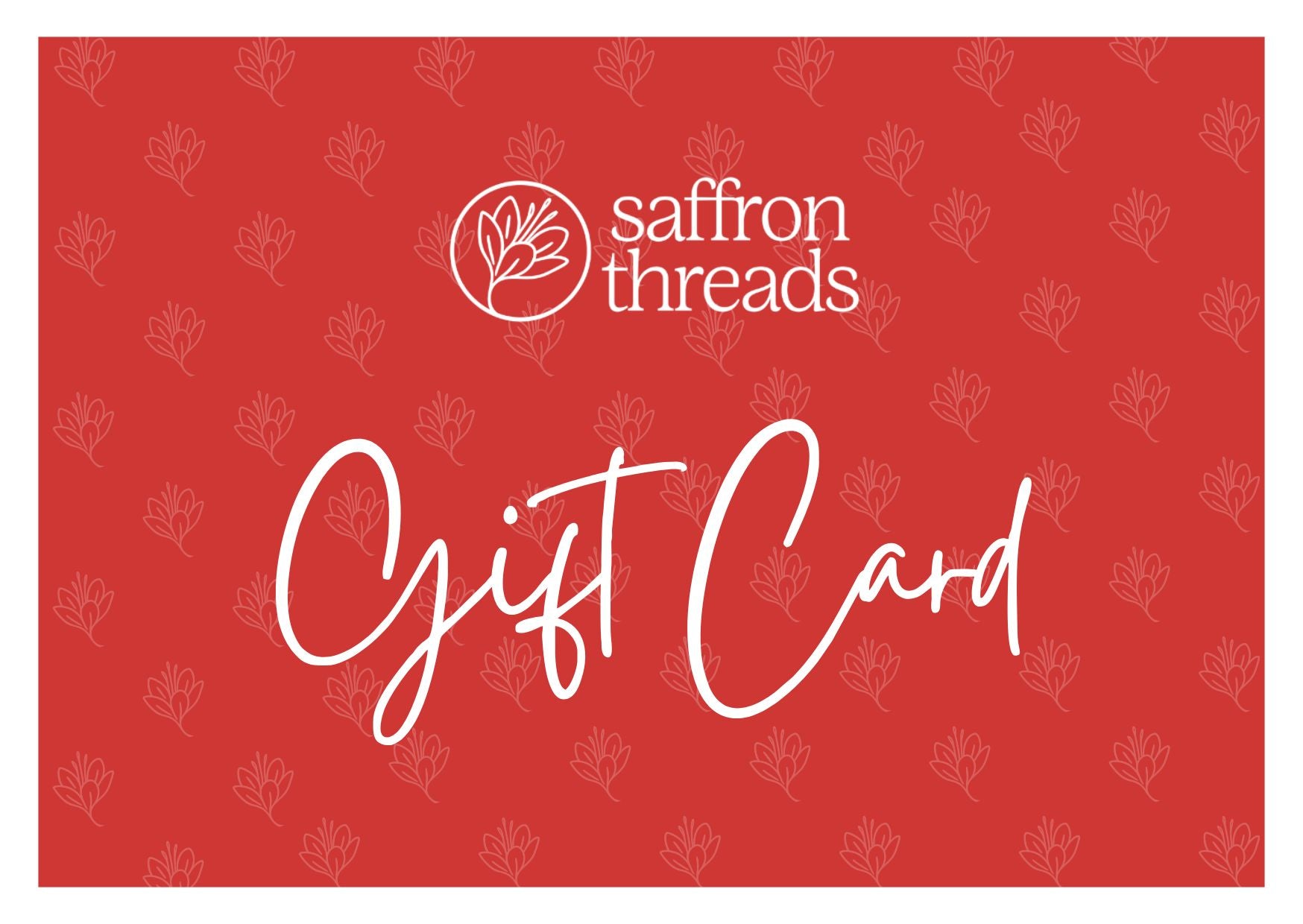 Saffron Threads Gift Card